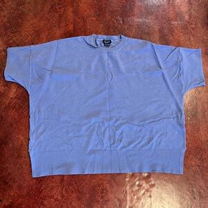 Splendid Soft Blue Crew Neck Top